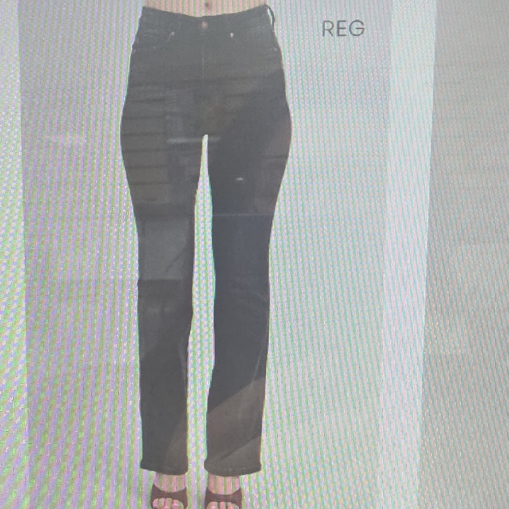 Judy Blue Women's Black Straight Leg Jeans